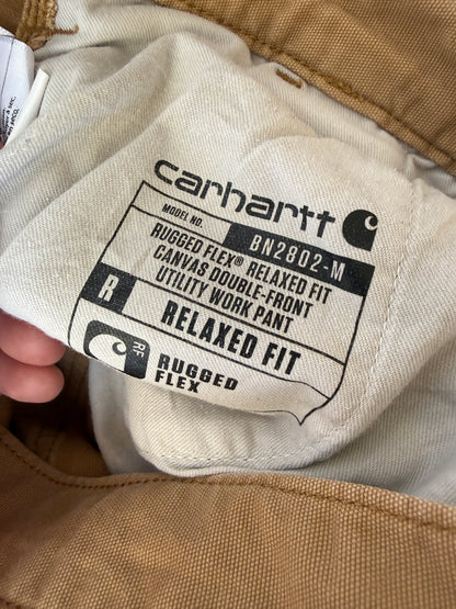 Carhartt Relaxed Fit Canvas Double-Front Work Pant (W30 L32)