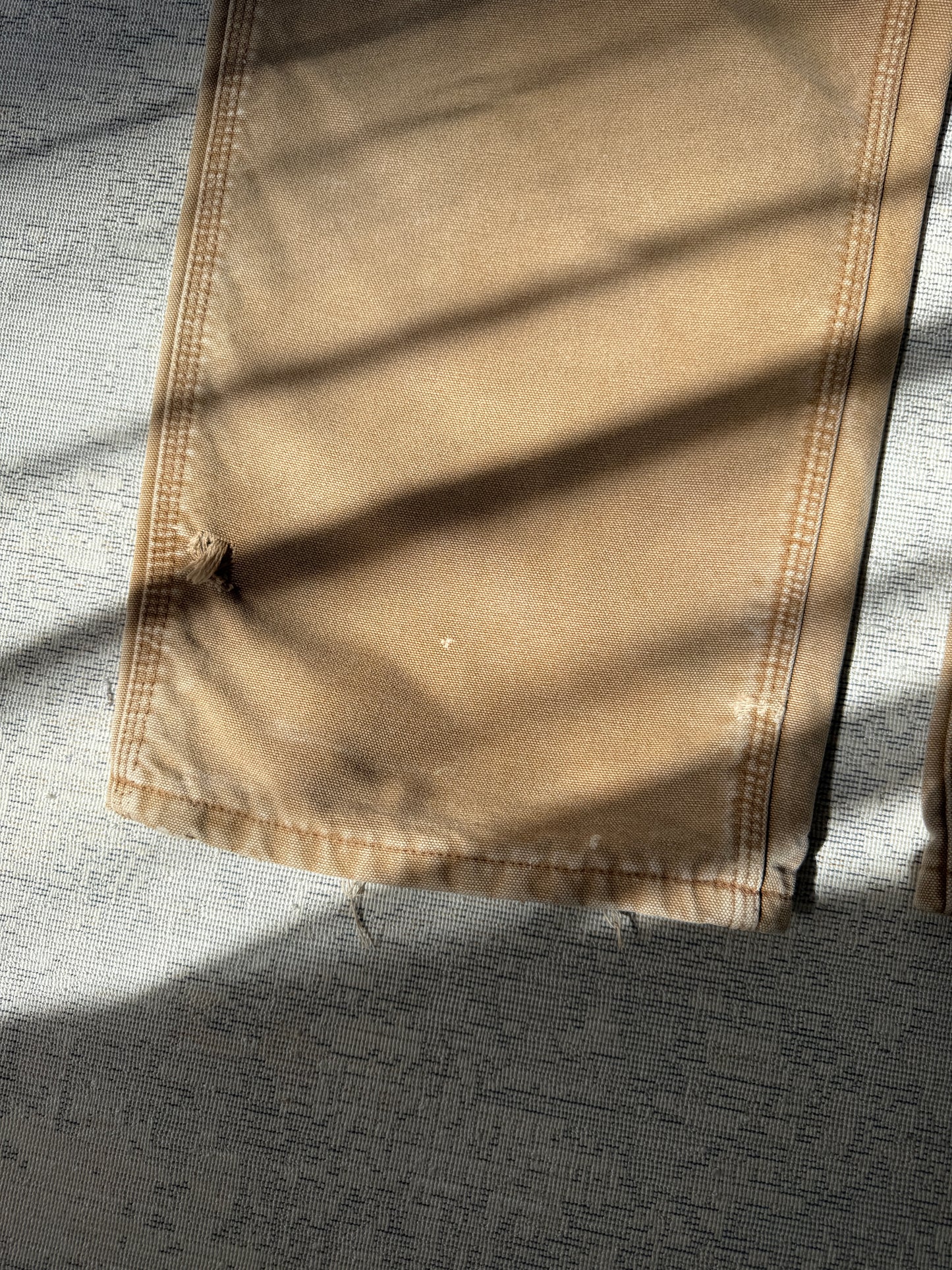 Carhartt B111 Washed Duck Flannel-Lined Work Pant  (W36 L32)