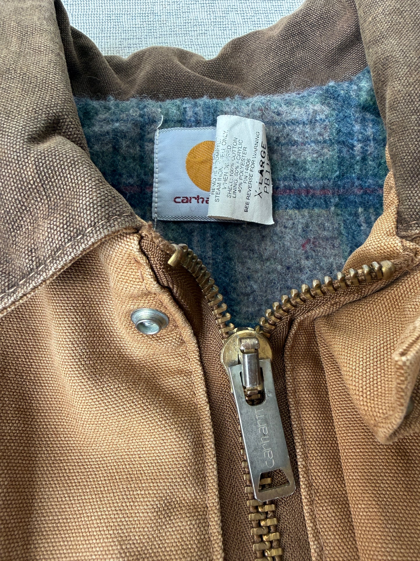 Carhartt Duck Canvas Work Jacket (XL)