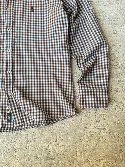 Ralph Lauren Gingham Oxford Shirt (M)