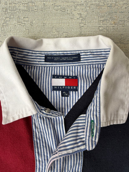Tommy Hilfiger Vintage Rugby Ls Polo (M)
