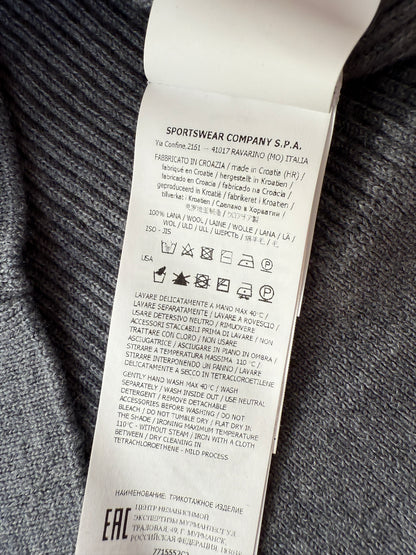 Stone Island Wool Ribbed Turtleneck Knit (M)