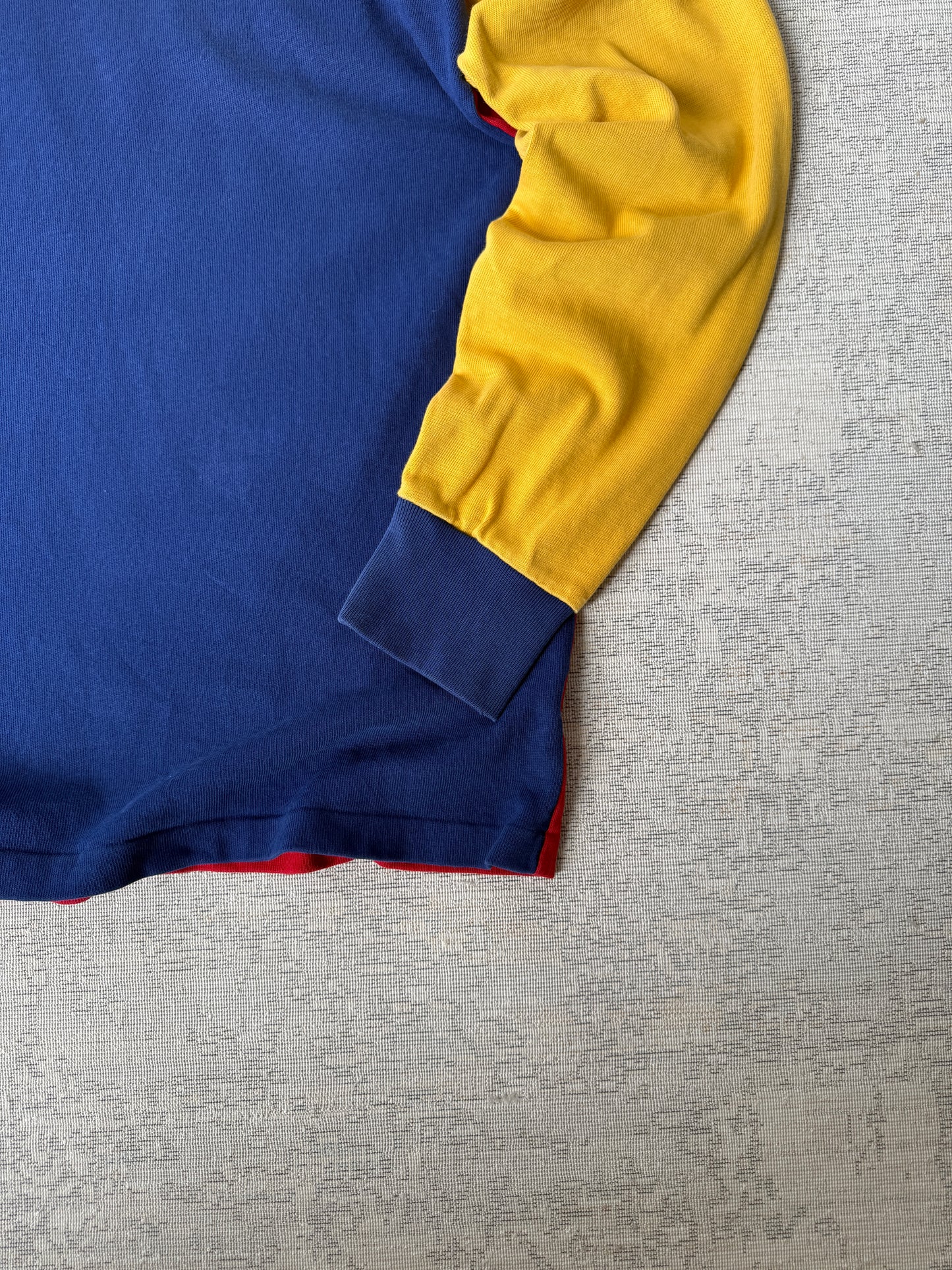 Ralph Lauren Tri-Tone Longsleeve Polo (XL)