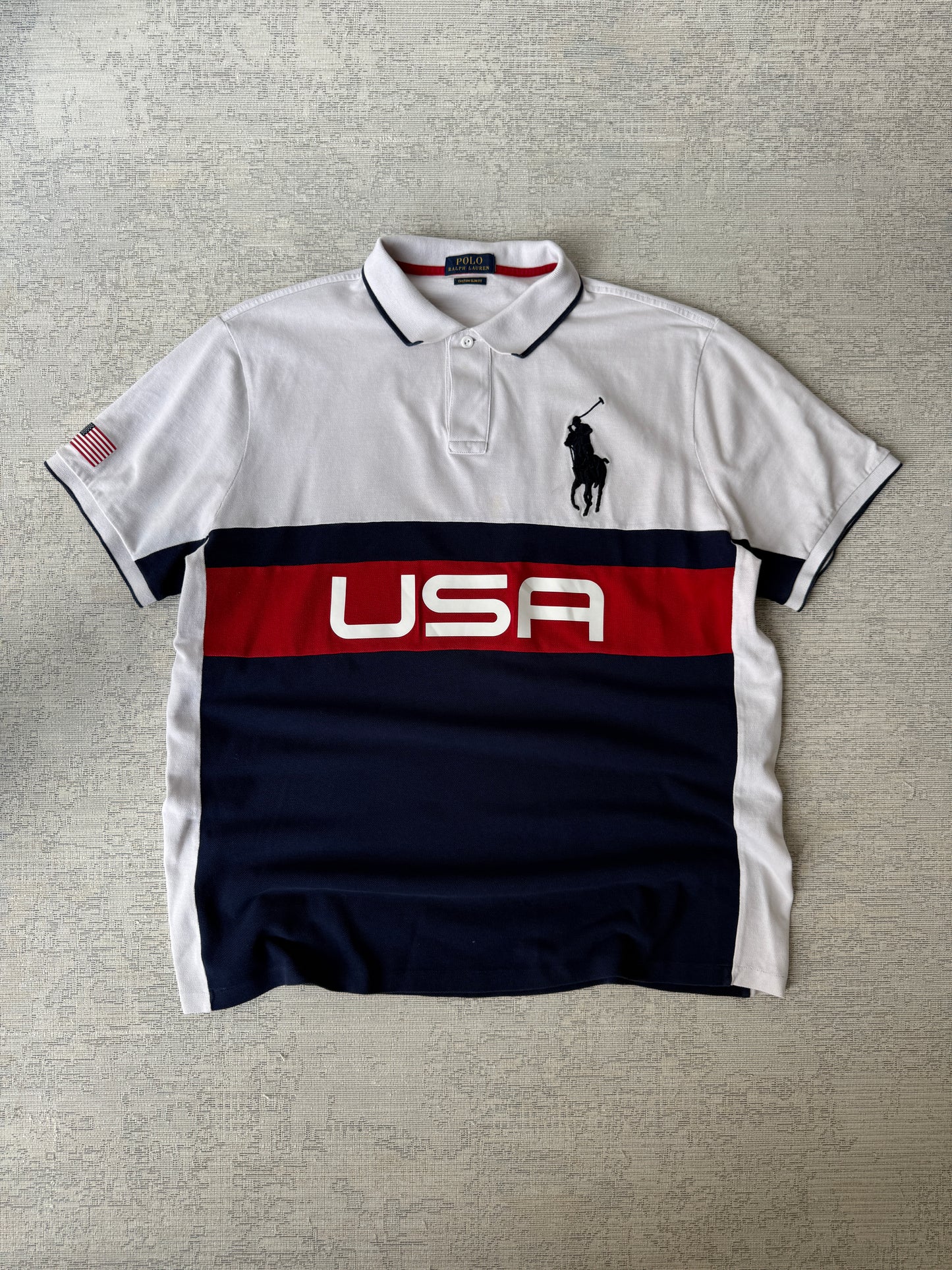 Ralph Lauren USA Polo Tee (XL)