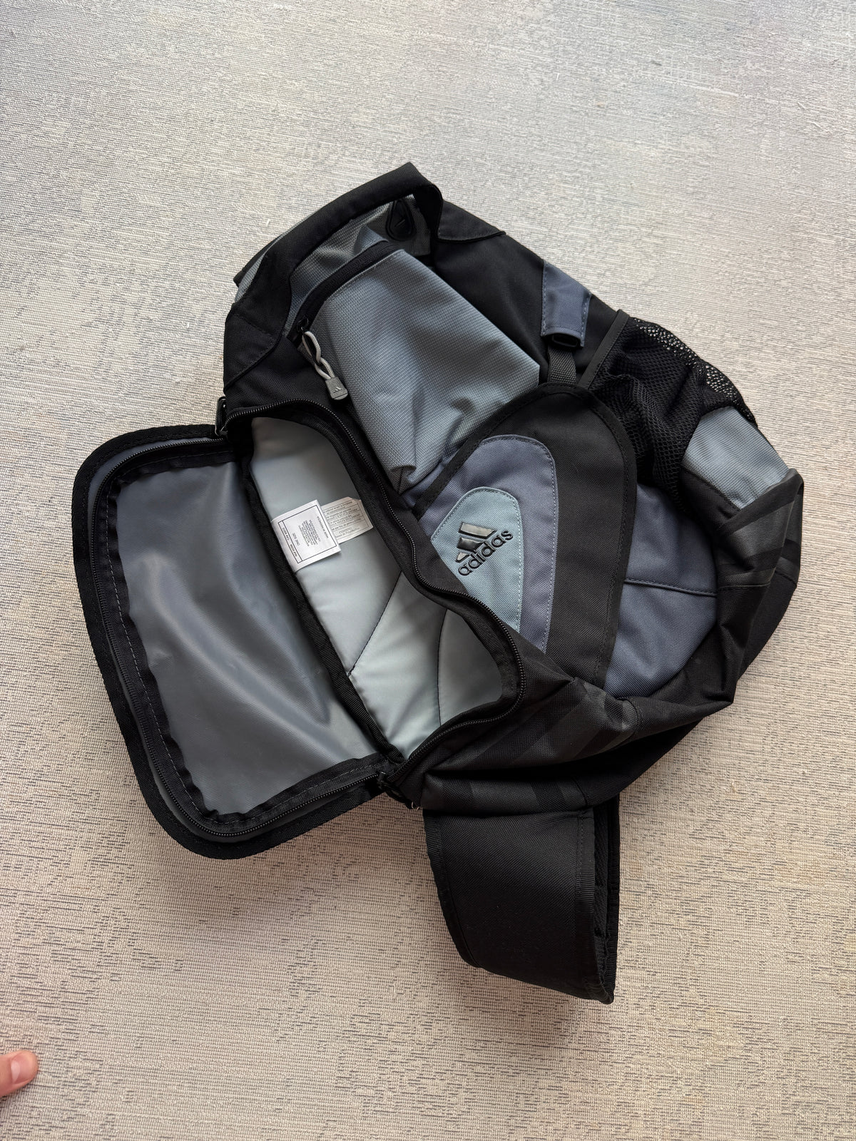 Vintage Y2K Adidas Technical Multi-Pocket Backpack
