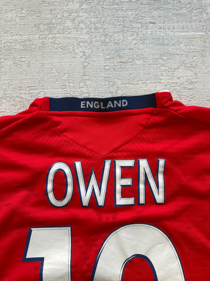 Umbro England 2008–10 Away Shirt – Michael Owen (L)