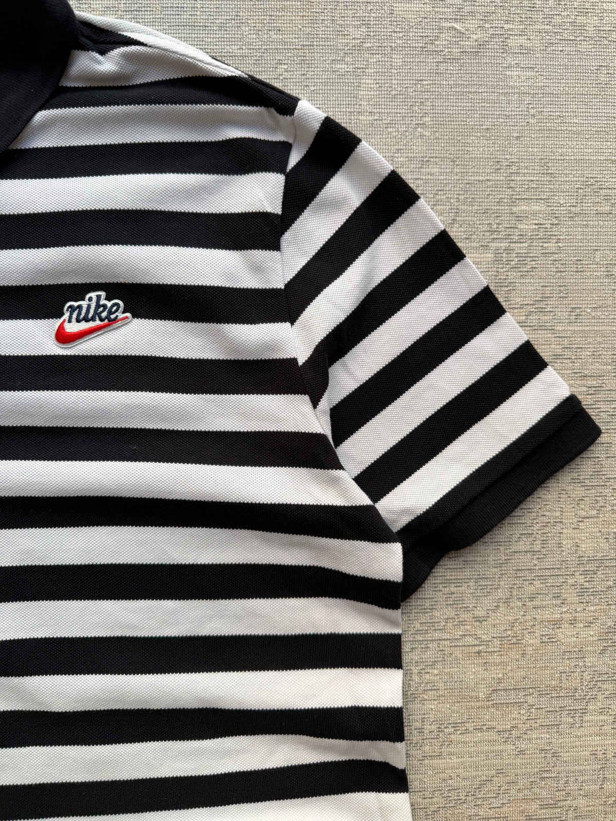 Nike Striped Polo Tee (M)