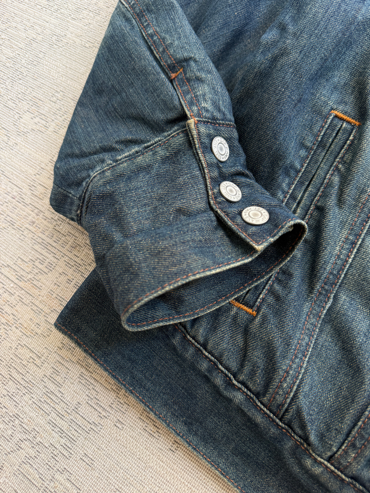 GAP Sherpa-Lined Denim Jacket (M)