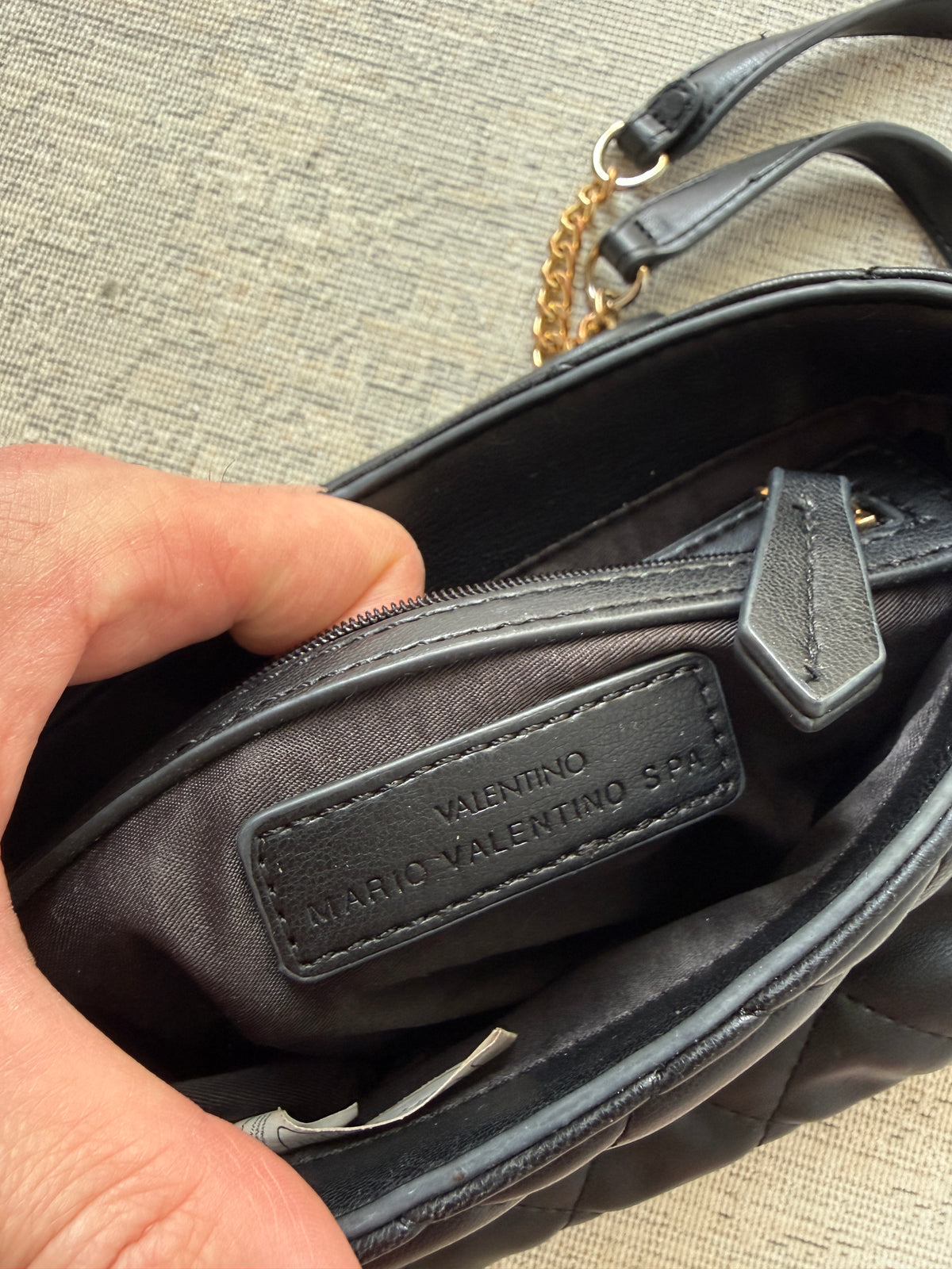 Valentino Bags Quilted Chain Shoulder Bag
