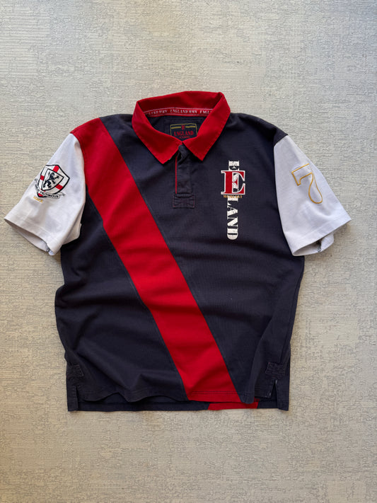 England Victorious Rugby Polo Shirt (L)