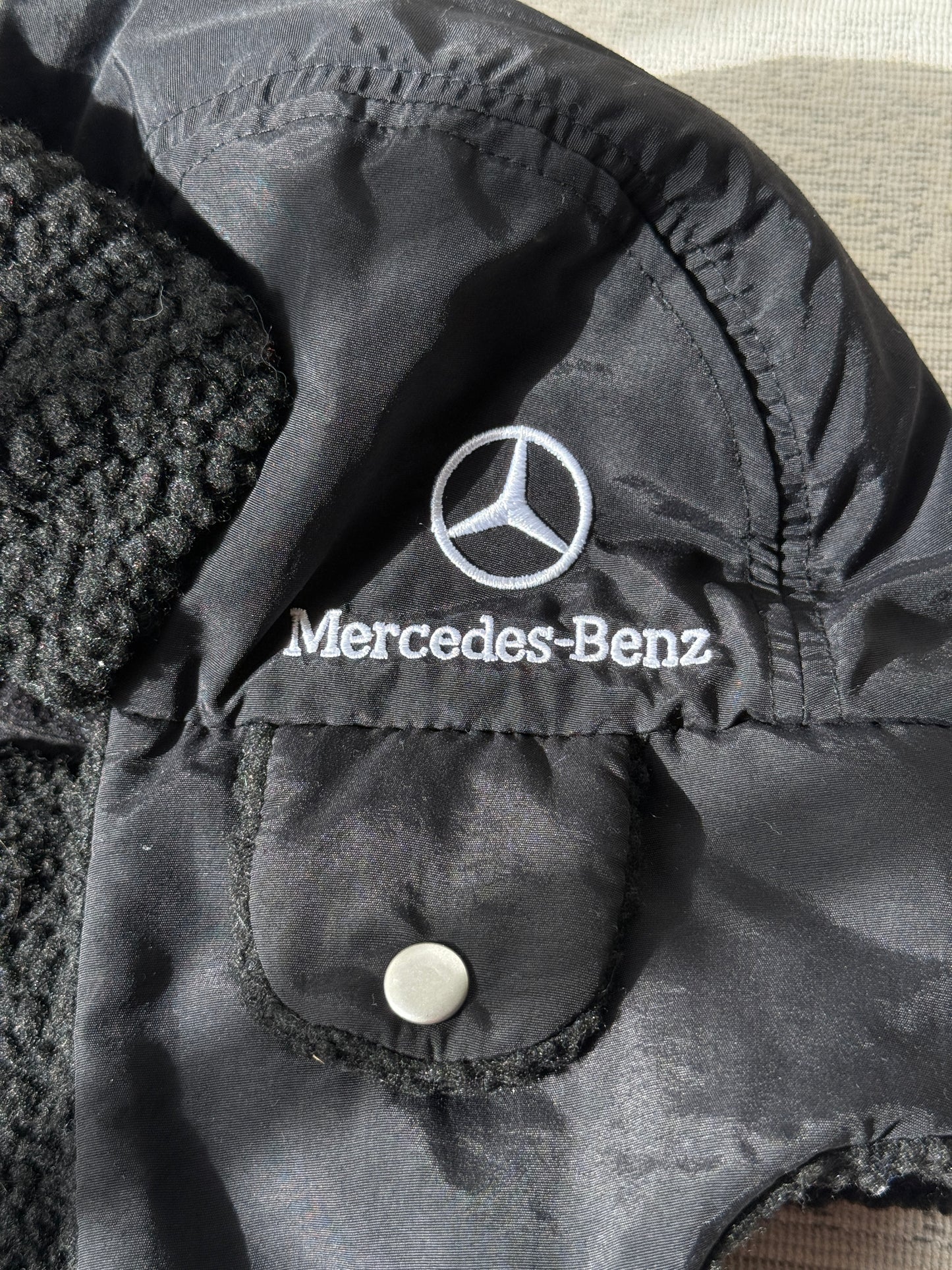 Mercedes Benz Vintage Ushanka Hat Y2K (OneSize)