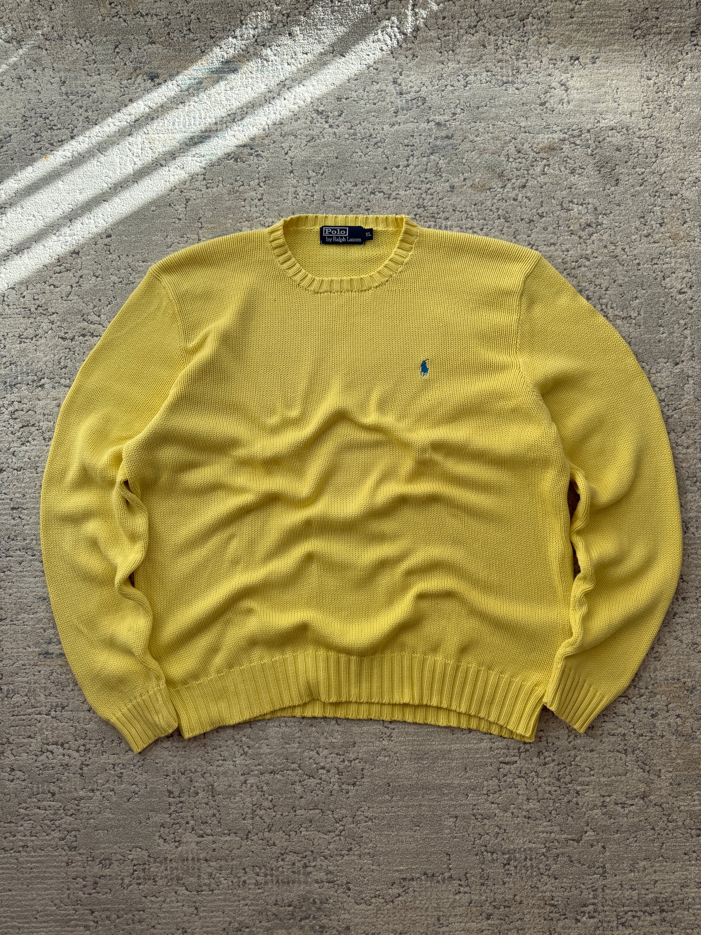Ralph Lauren Cotton Knit Sweater (XL)