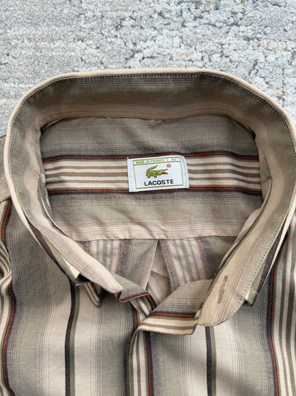 Lacoste Vintage Aztech Short-Sleeve Shirt (L)