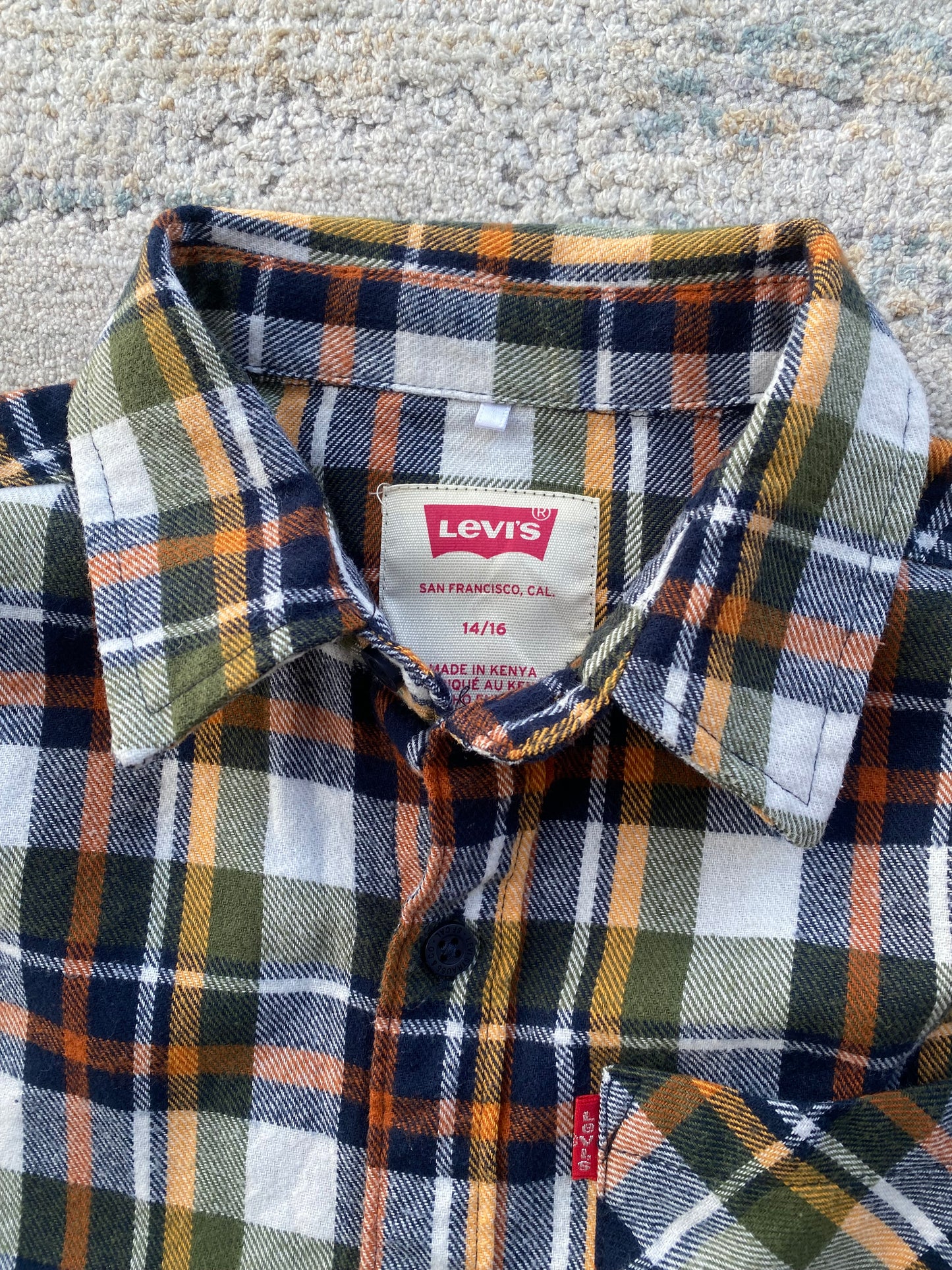 Levi’s Kids Flannel Shirt (14-16y)