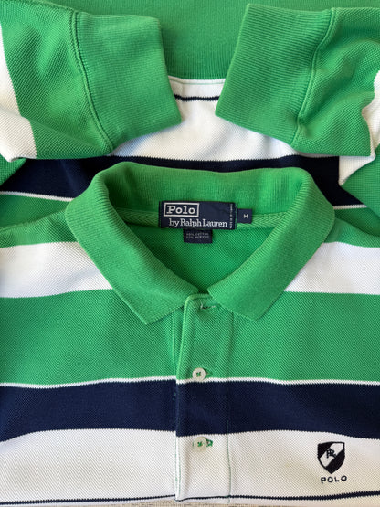 Ralph Lauren Stripe Longsleeve Polo (M)
