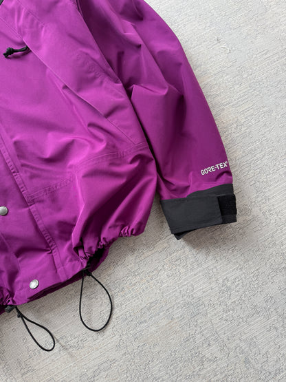 Vintage 90s The North Face Mountain Light GORE-TEX Jacket – Purple / Black (L)