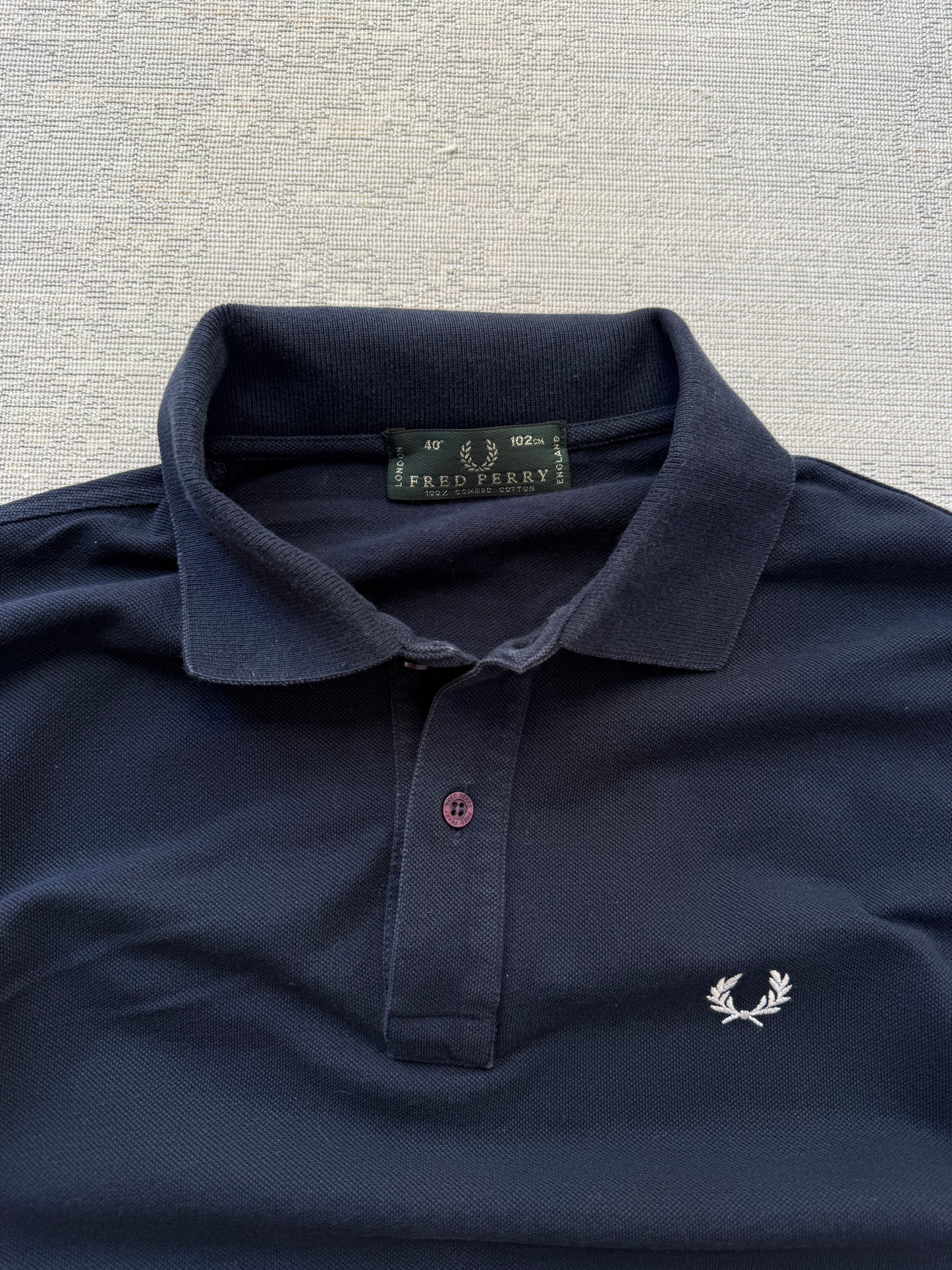 Fred Perry Classic Polo LS (M)