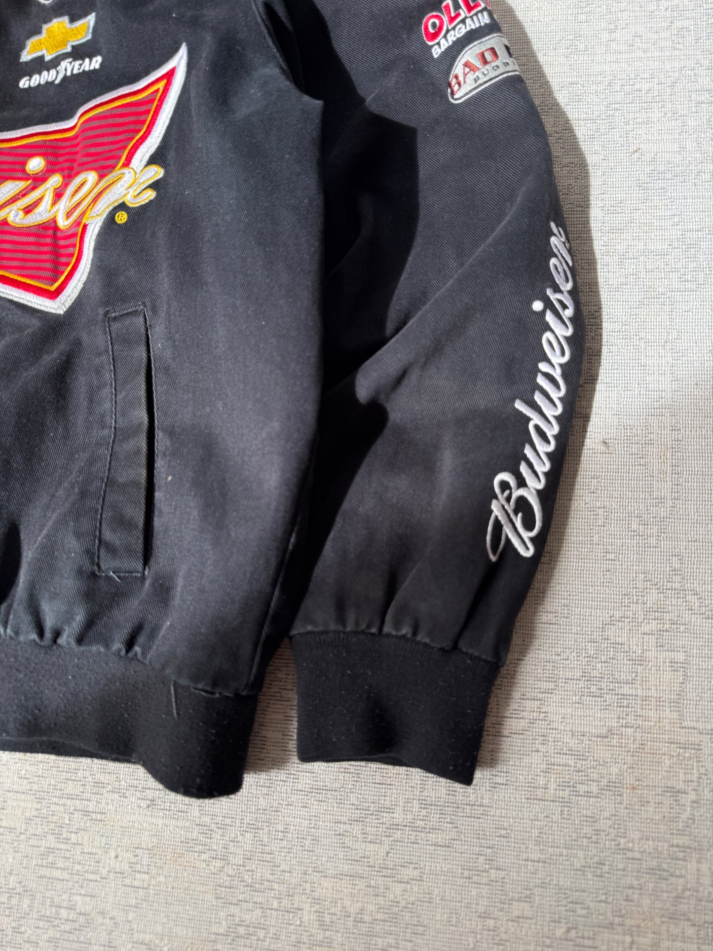 Vintage NASCAR Budweiser Racing Jacket – Kevin Harvick Edition (XL)