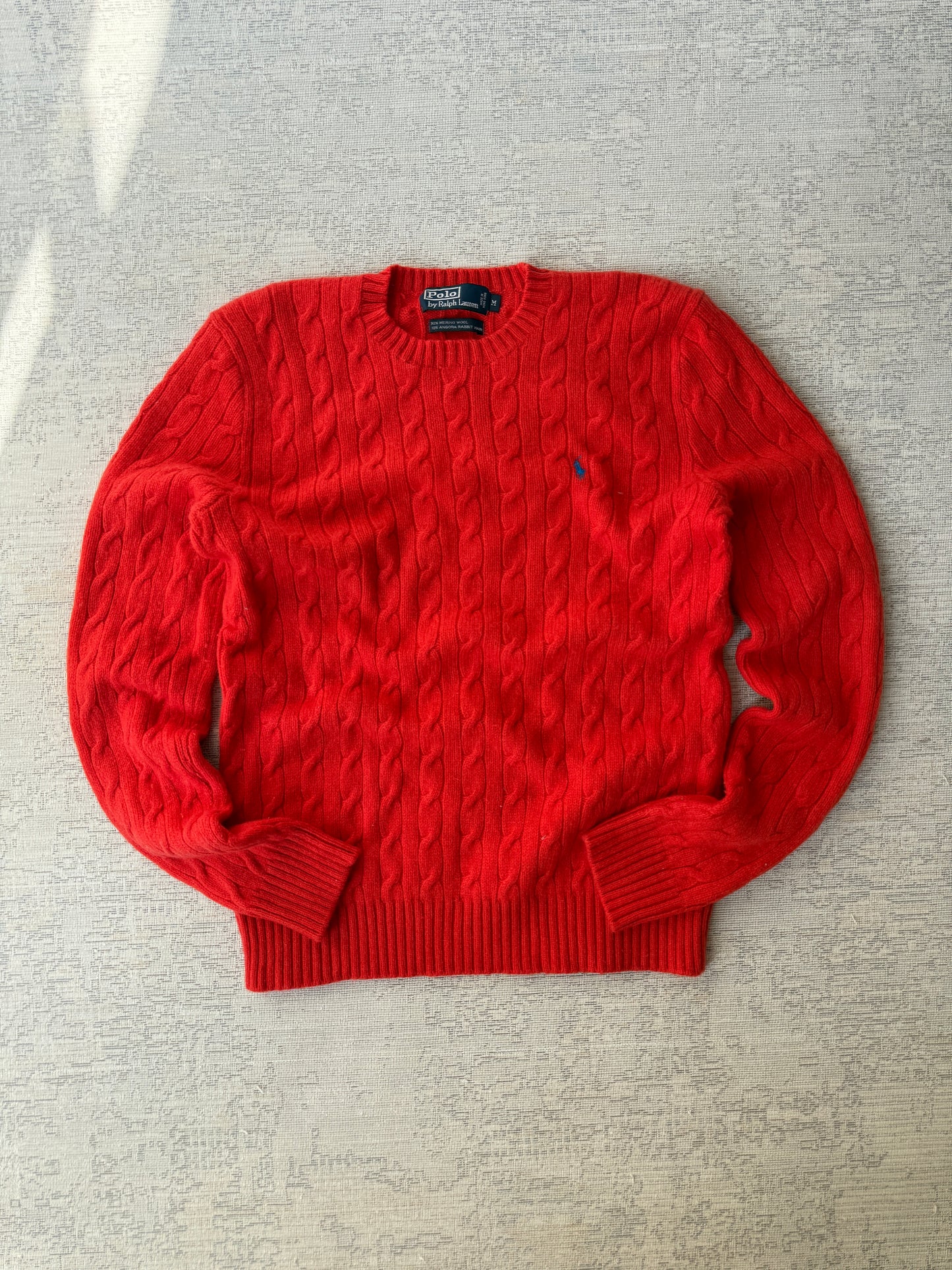 Ralph Lauren Knit Sweater Merino & Angora Rabit Wool (M)