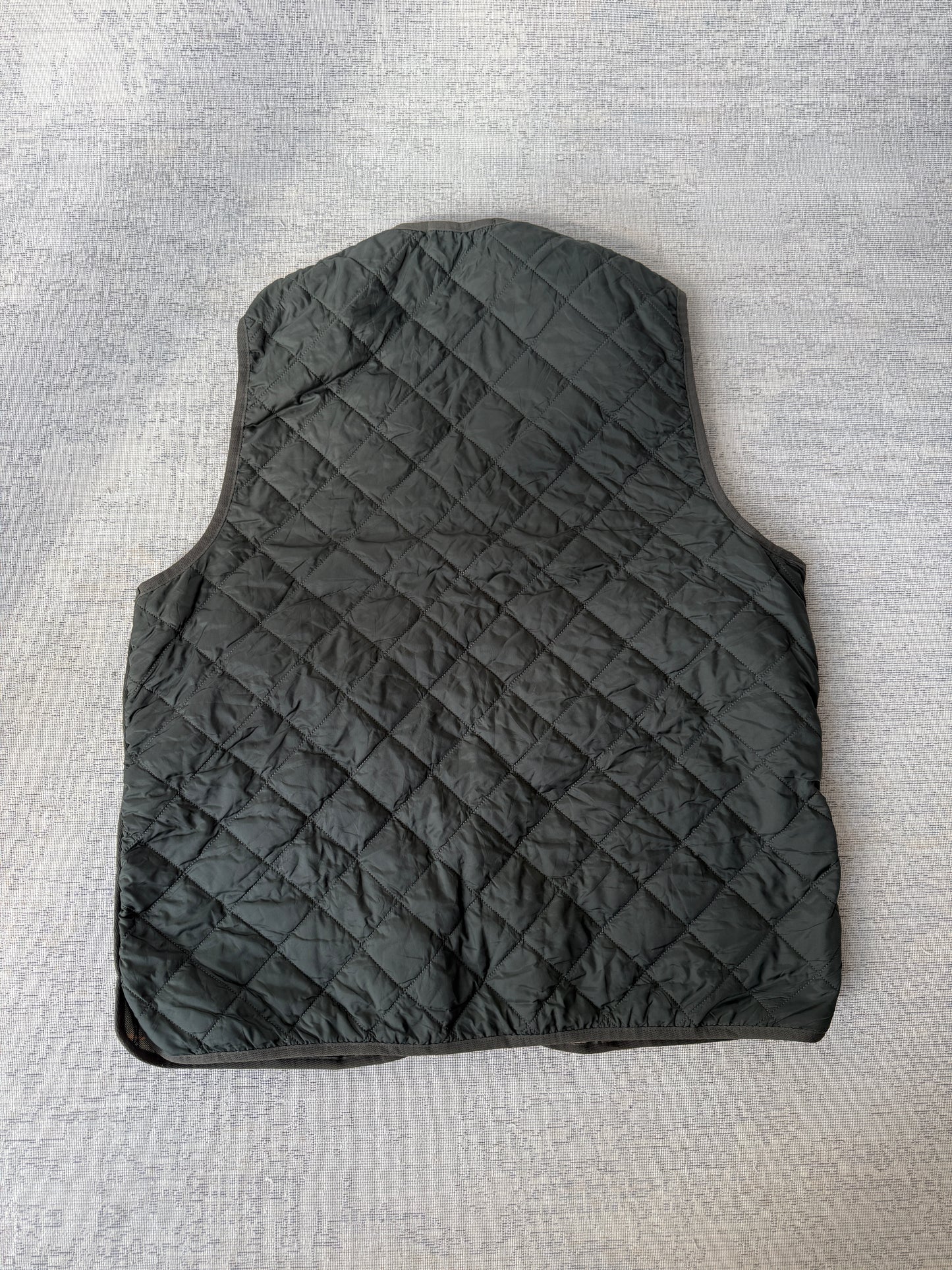 Barbour Vintage Border Waxed Jacket Made In England  (L)