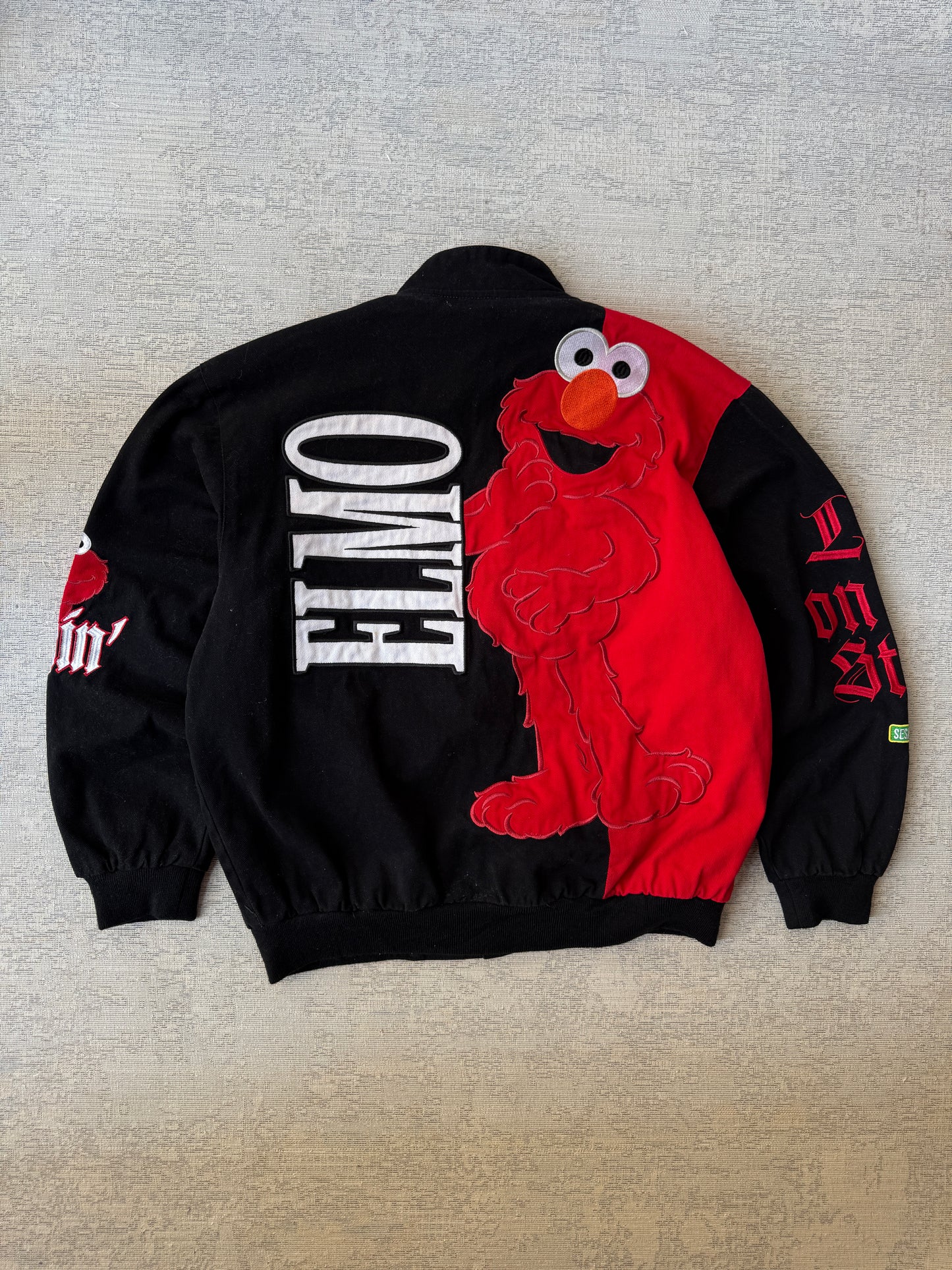 Y2K Vintage 90’s JH Design Sesame Street Elmo Jacket (L)