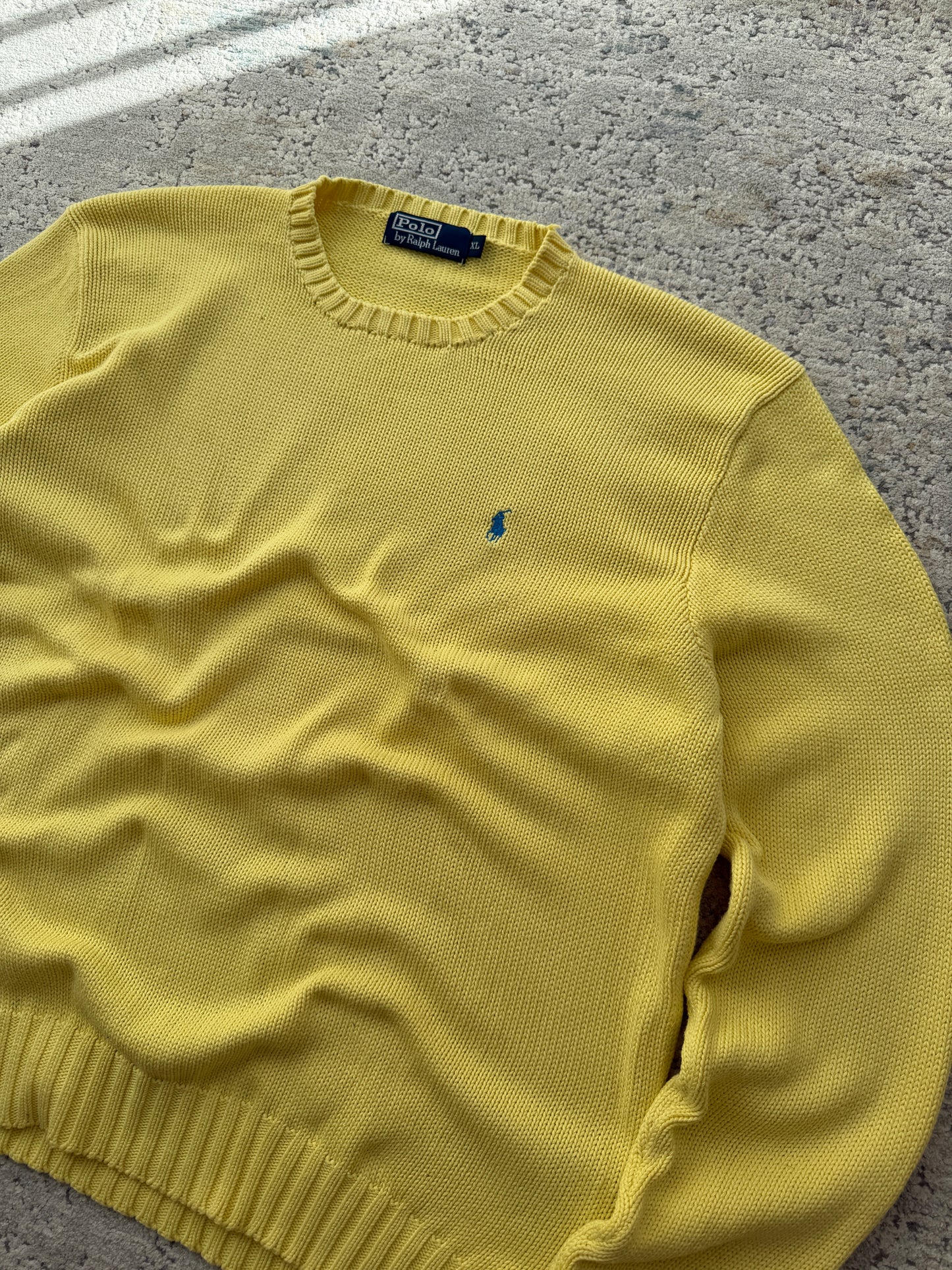 Ralph Lauren Cotton Knit Sweater (XL)