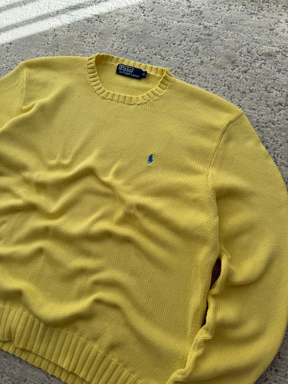 Ralph Lauren Cotton Knit Sweater (XL)